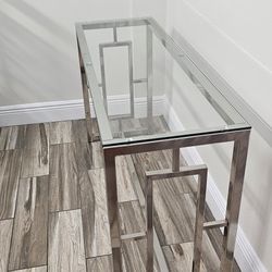 Glass Console Table 