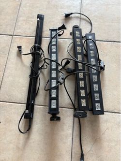 4pcs black light $10