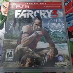 Far Cry 3 PlayStation 3/PS3 (Read Description)