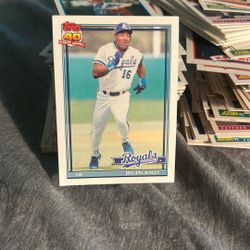 Bo Jackson Baseball Card