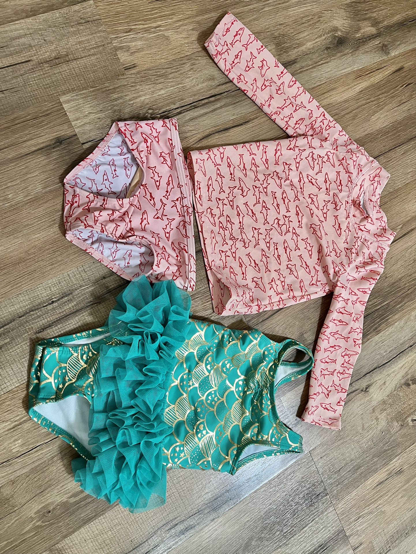 2x Swimsuits 18month And 12months