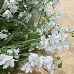 $10 for 30 Stems of Artificial Flowers -White Lily of the Valley