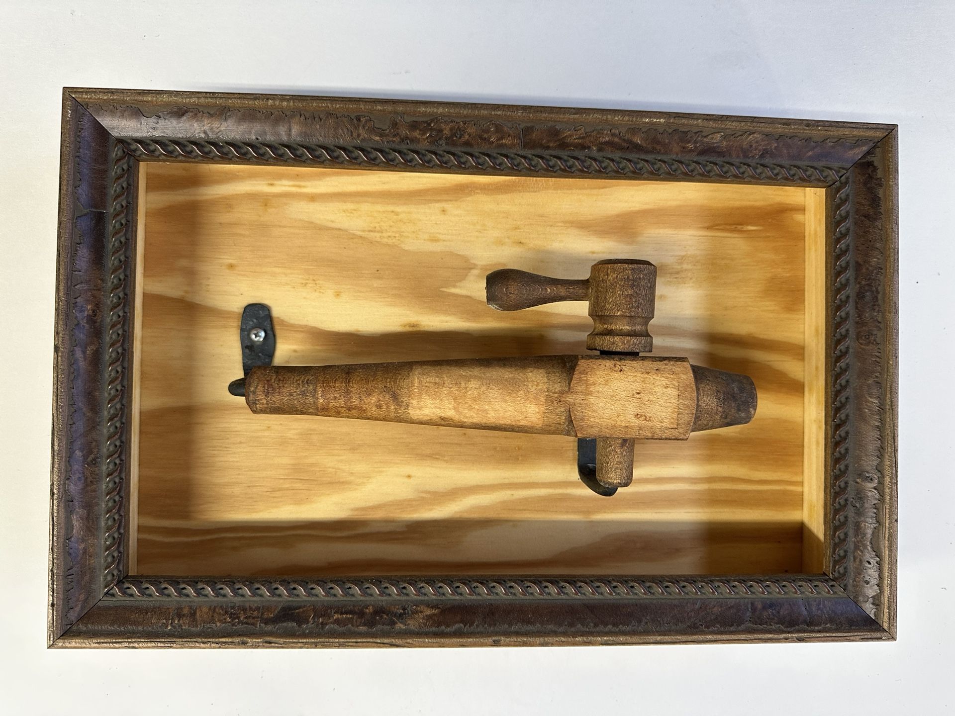 Vintage Wood Keg Whiskey Barrel Tap