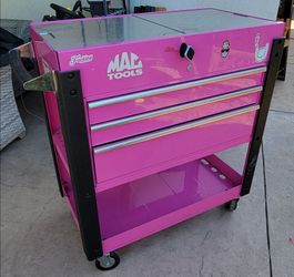MAC Tools Limited Edition Pink 3-Drawer Service Cart!