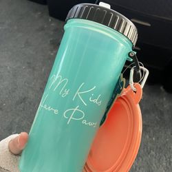 dog Pet Water Bottle Portable Bowl Collapsible Travel