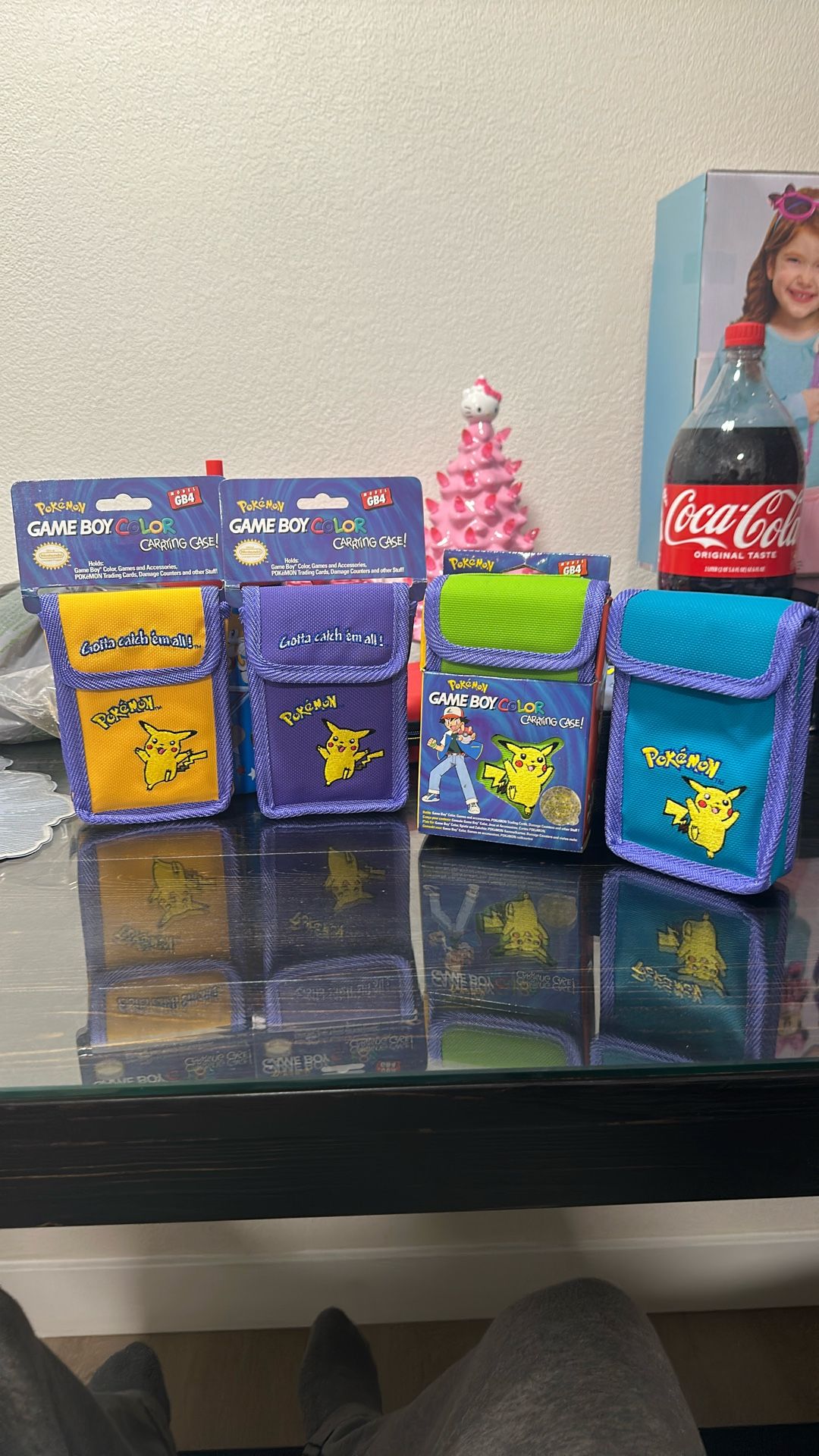 Vintage Nintendo Gameboy Color Case Pokemon Edition