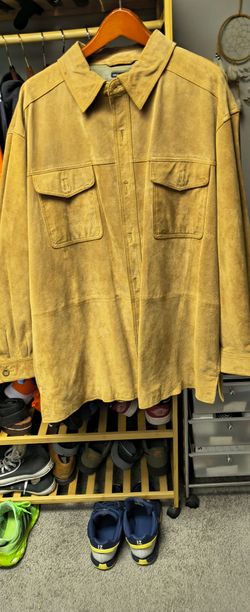 Suede Leather Jacket  XL