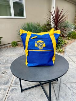 Banana Boat Tote / Beach bag,  NEW