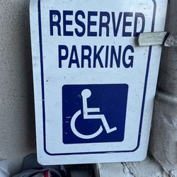 Handicap Sign