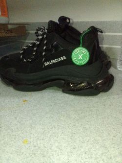 Balenciaga Triple S Sneakers Black