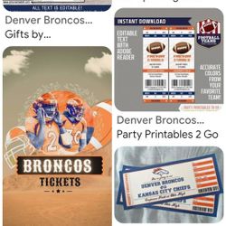 BRONCO HOME GAME TICKETS 