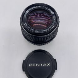 Pentax SMC PENTAX-M 50mm f/1.4 MF Standard Lens K Mount JAPAN