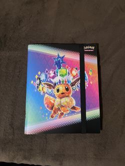 Pokémon binder with Pokemon cards