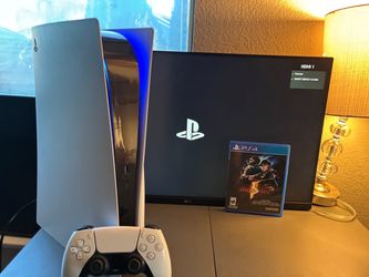 PS5 DISC VERSION + RESIDENT EVIL 5 $450 FIRM