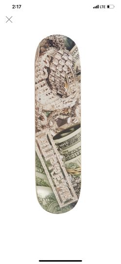 Supreme bling skateboard