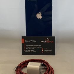 Apple iPhone 12 Blue 64GB Unlocked w/Accessories $680