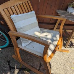 2x Wooden Rocking Chairs for Sale in Los Angeles CA OfferUp