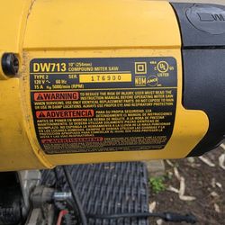 Dewalt Miter Saw