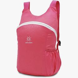 Brand New Lightweight Waterproof Hiking Backpack Pink
