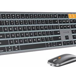 ProtoArc Backlit Bluetooth Keyboard and Mouse