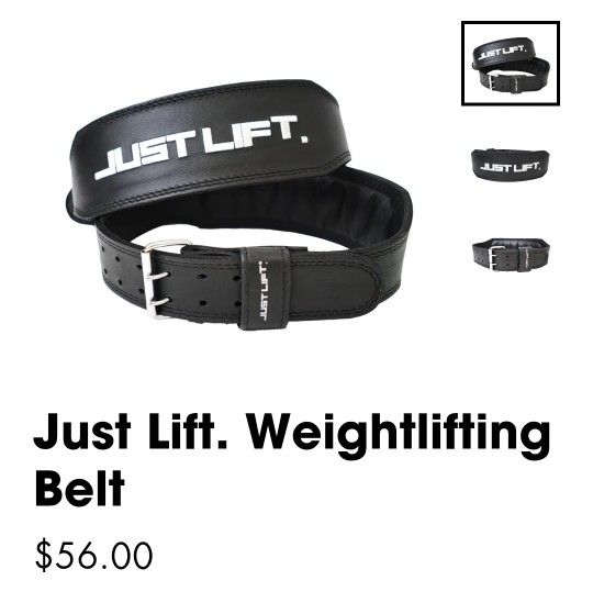 Weight Lifting Belt 🏋️♀️ $35