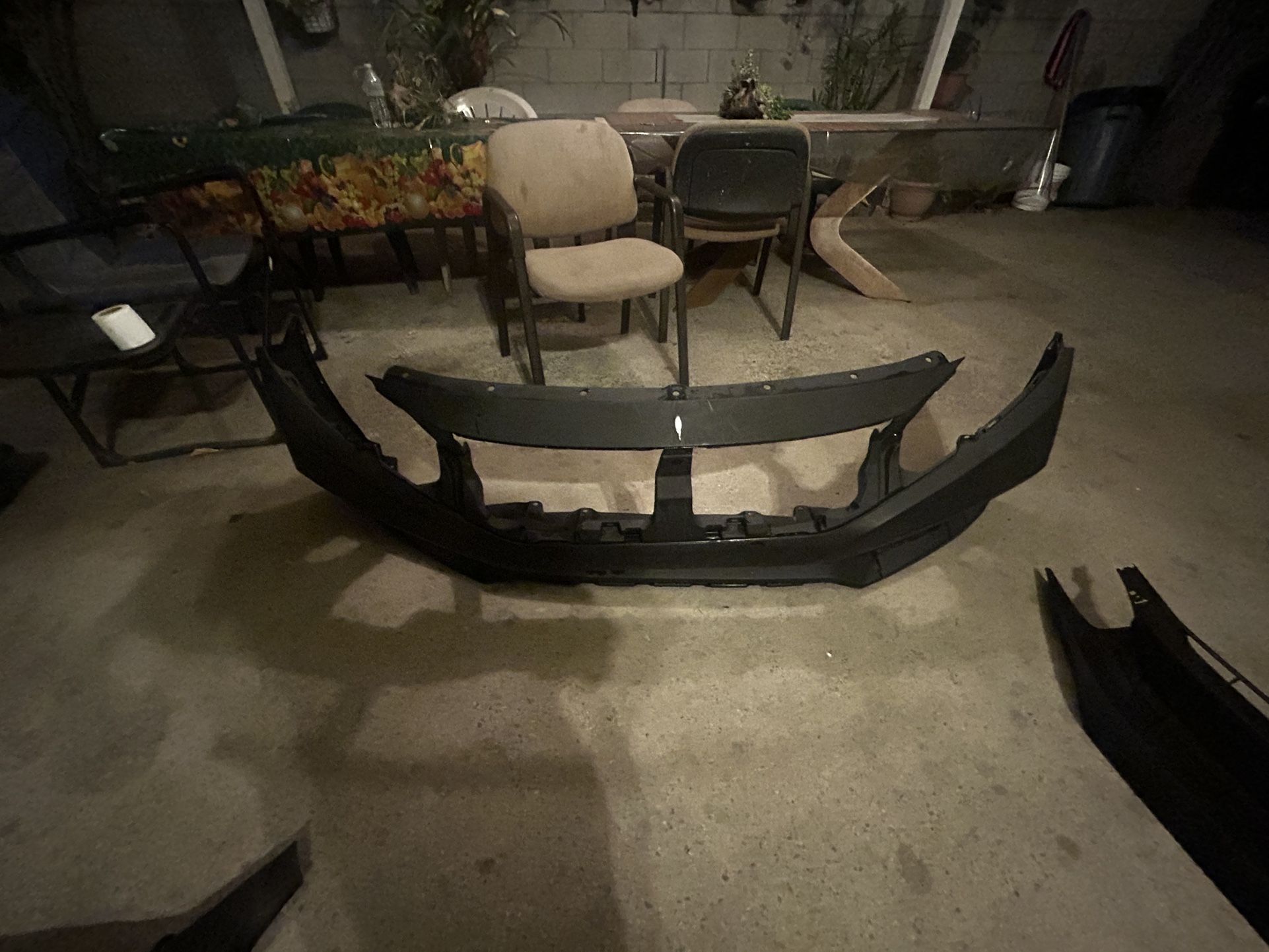 2019 honda civic front bumper