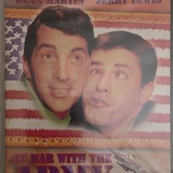 NEW DVD - At War With The Army W/Dean Martin + Jerry Lewis. This Comedy Duo Will Have You Laughing At Crazy Situations. Comedy, Musical, 93 Min. B+W 1