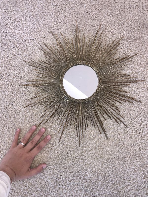 New Gold Sunburst Mirror From Pier 1 For In San Francisco Ca Offerup