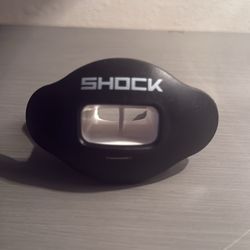 Youth Shock Mouth Guard Black And White 