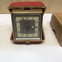 Vintage Linden Travel Alarm Clock