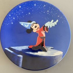 Mickey Mouse Fantasia Plate 