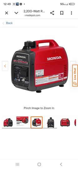 Honda generator