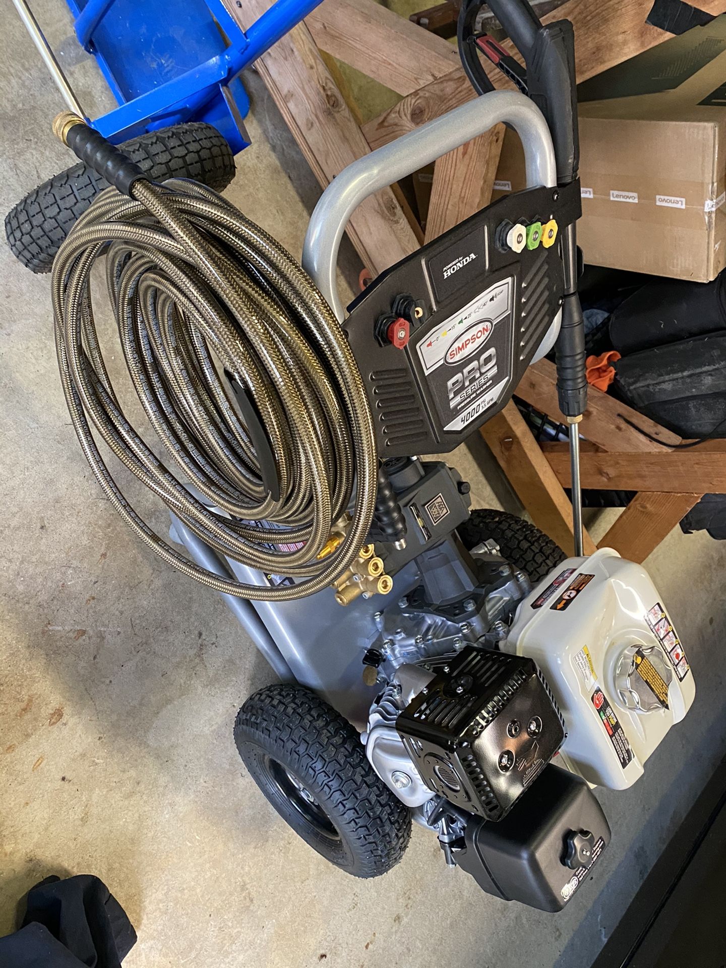 Simpson pressure washer