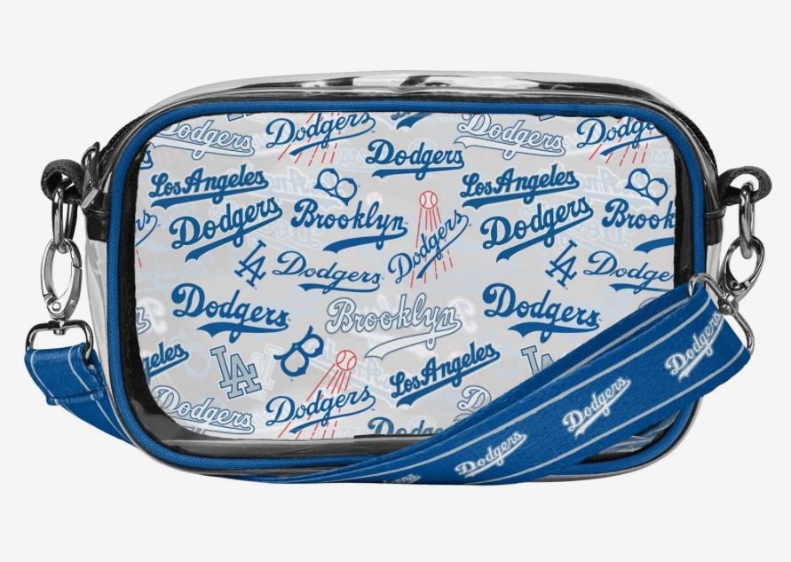Clear Dodgers Crossbody