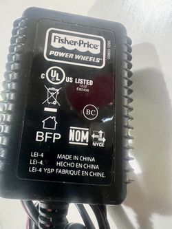 Fisher Price Wall Charger 6v 00(contact info removed)