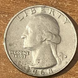 Rare 1968 Mint Error Quarter 