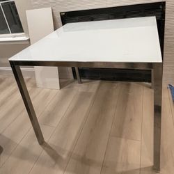 Ikea glass dining table