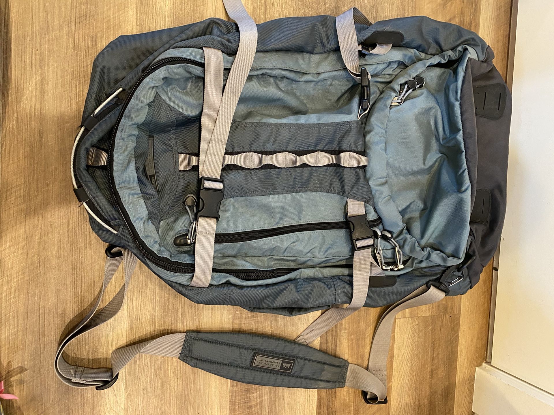 REI backpacking travel duffel