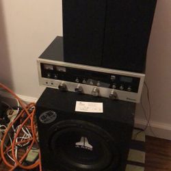 Home Stereo System With Subwoofer
