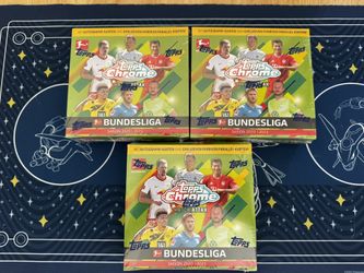 2020 Topps Chrome Match Attax Sealed Box