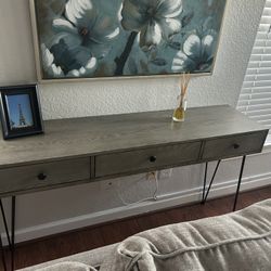 Side Table With Drawers