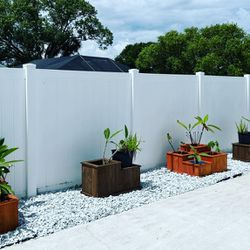 Planter Boxes And Landscaping