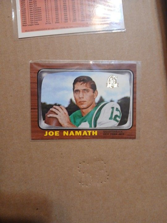 1996 Joe Namath Reprint