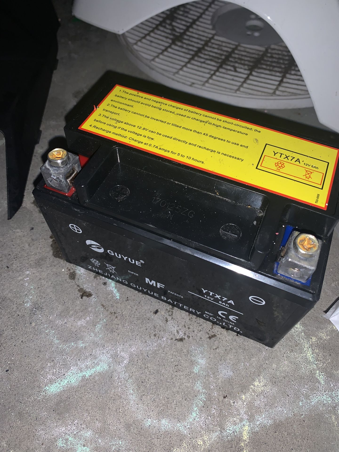 Moped battery