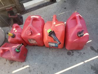 Gas. Container Use Good Condition