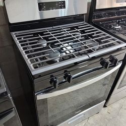 New Whirlpool 4 Burner Stainless Steel Gas Stove Range Estufa 