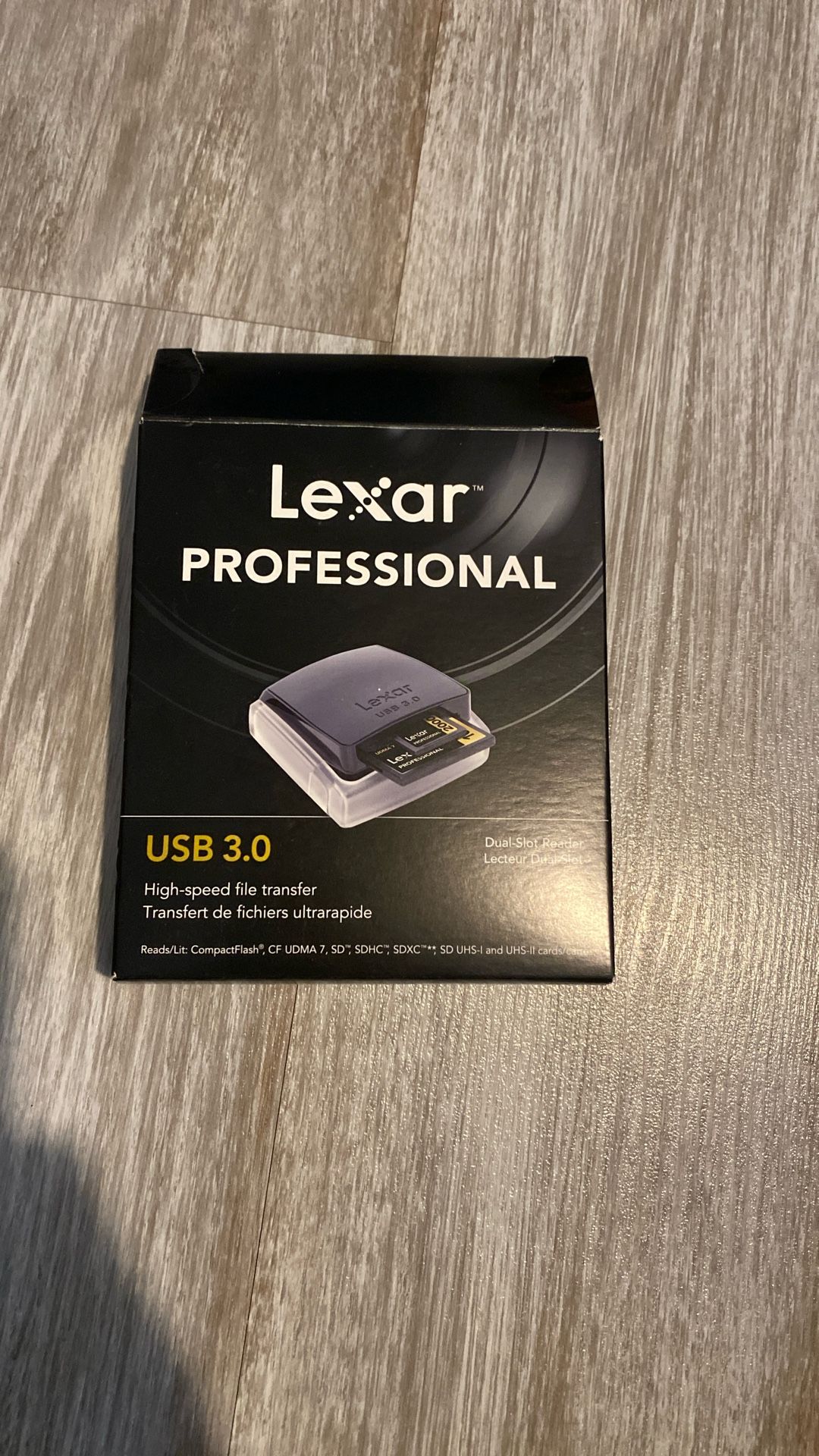 Lexar Professional USB 3.0 Dual-Slot Reader - LRW400CRBNA
