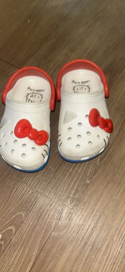 Hello kitty crocs