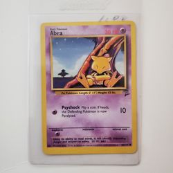 Pokemon Card Abra