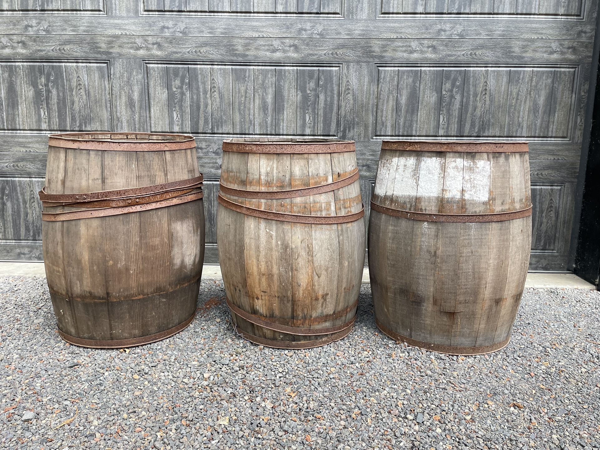 Barrels $25 Each